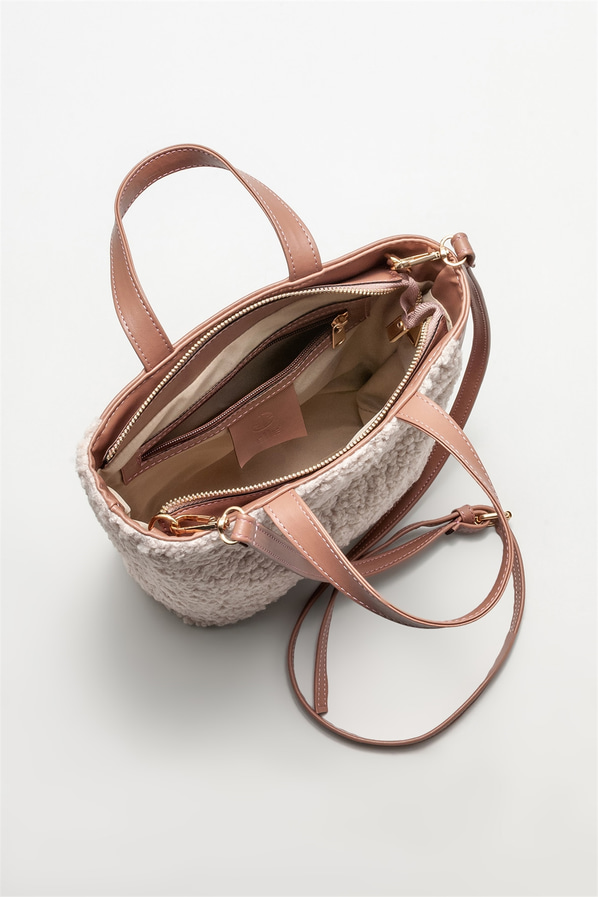 Naturel kadın el çantası - Elle Shoes