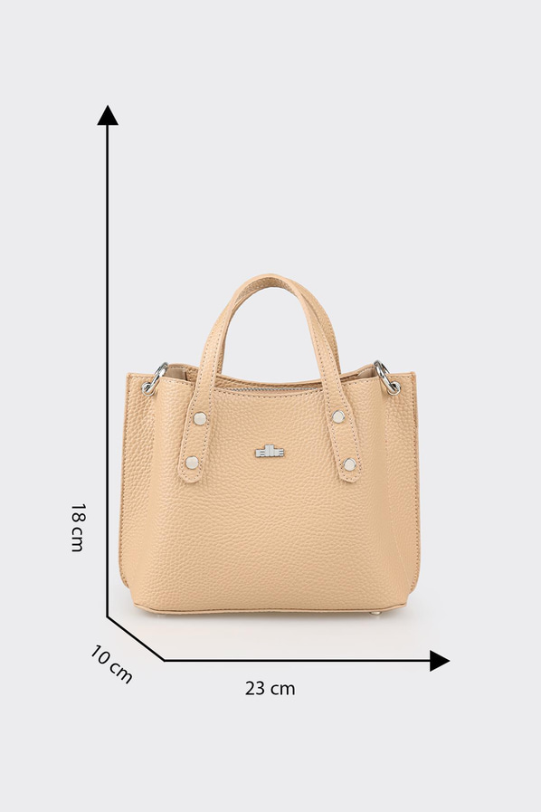 Naturel kadın el çantası - Elle Shoes