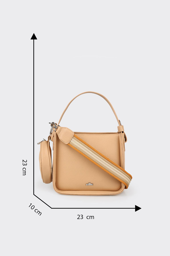 Naturel kadın el çantası - Elle Shoes