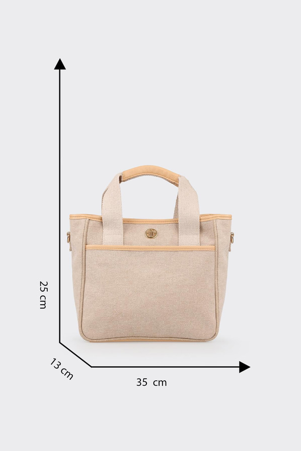 Naturel kadın el çantası - Elle Shoes