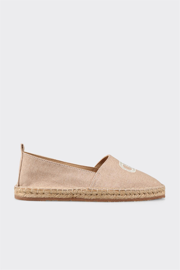 Naturel kadın espadril - Elle Shoes
