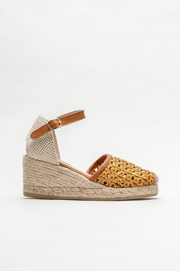 Naturel kadın espadril - Elle Shoes