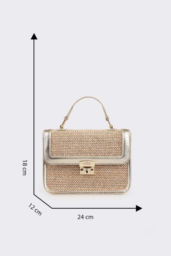 Naturel kadın el çantası - Elle Shoes