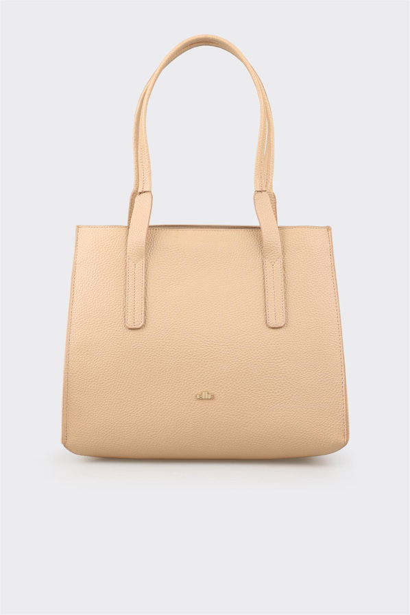 Naturel kadın omuz çantası - Elle Shoes