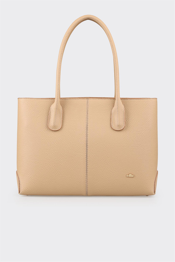 Naturel kadın omuz çantası - Elle Shoes