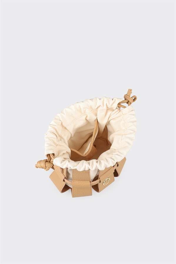 Naturel kadın omuz çantası - Elle Shoes