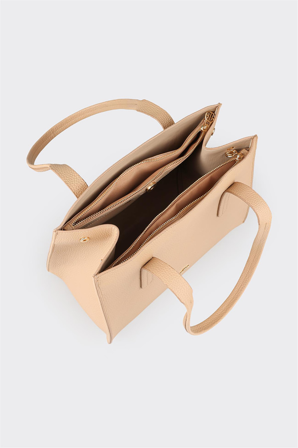 Naturel kadın omuz çantası - Elle Shoes