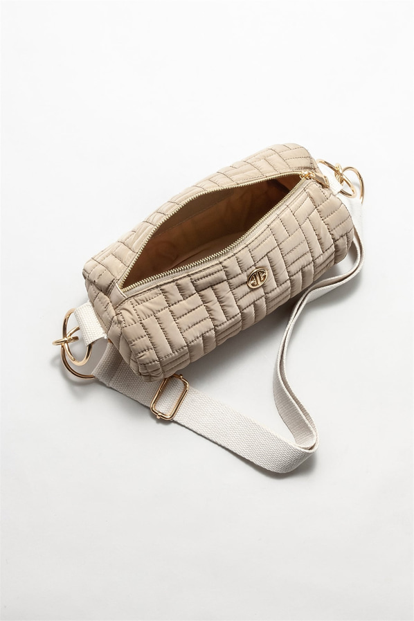 Naturel kadın omuz çantası - Elle Shoes