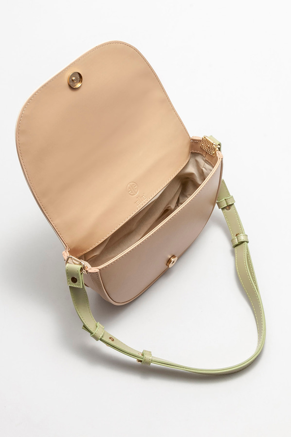 Naturel kadın omuz çantası - Elle Shoes