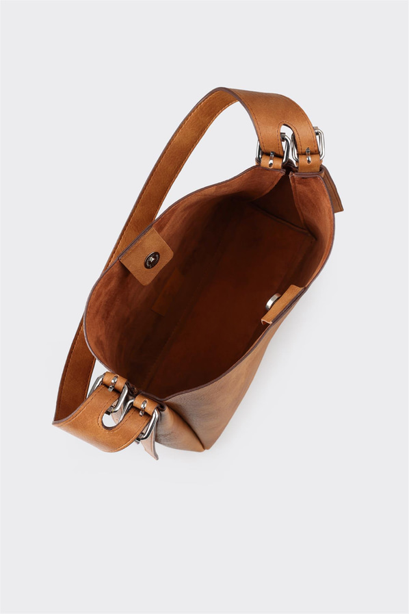 Naturel kadın omuz çantası - Elle Shoes