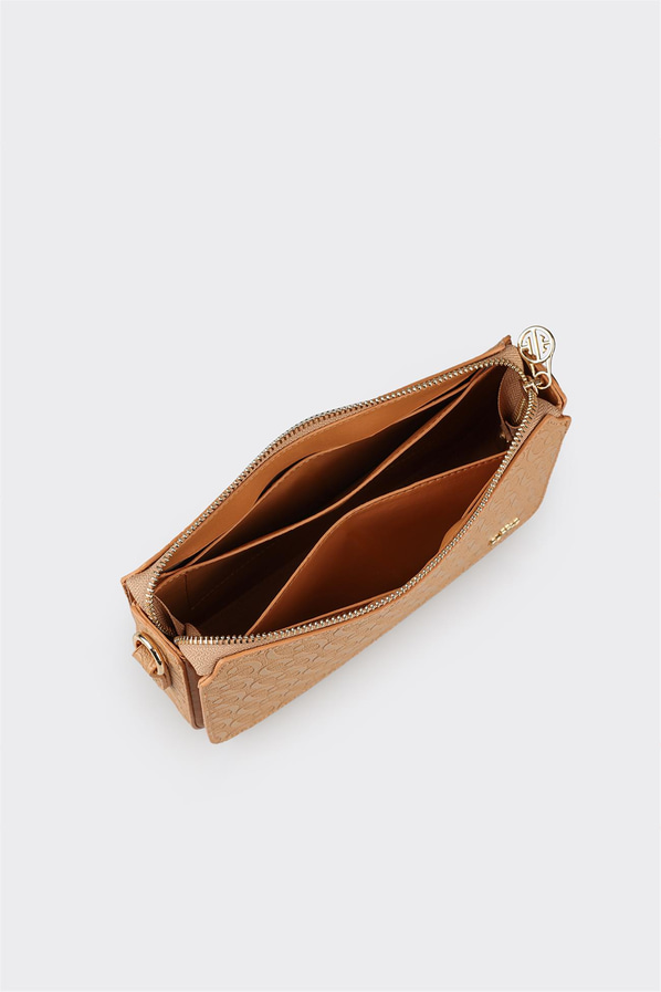 Naturel kadın omuz çantası - Elle Shoes