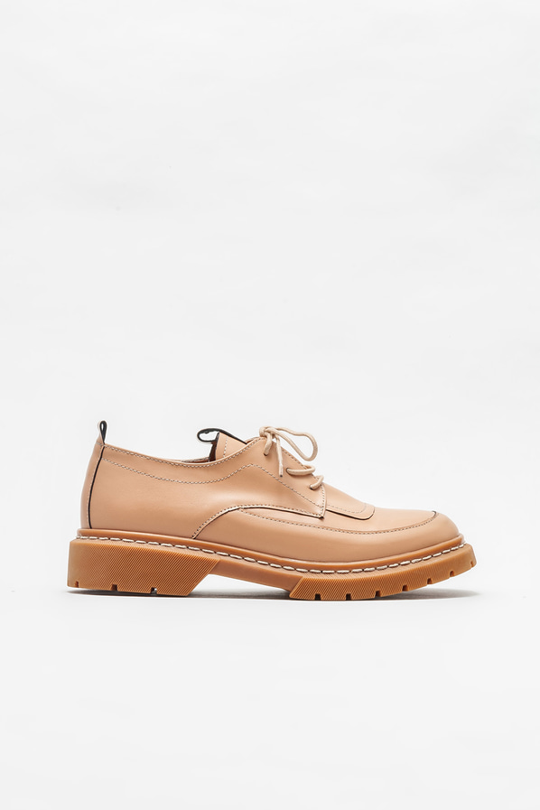 Naturel kadın oxford - Elle Shoes