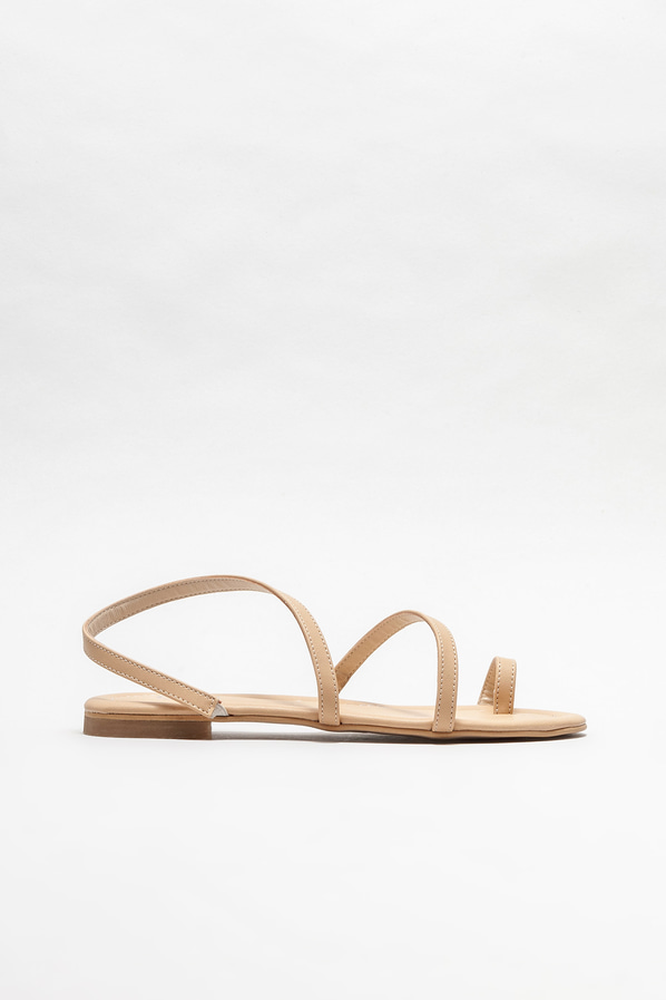 Naturel kadın sandalet - Elle Shoes