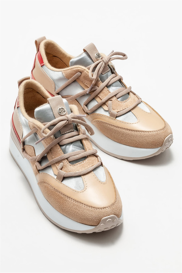 Naturel kadın spor ayakkabı - Elle Shoes