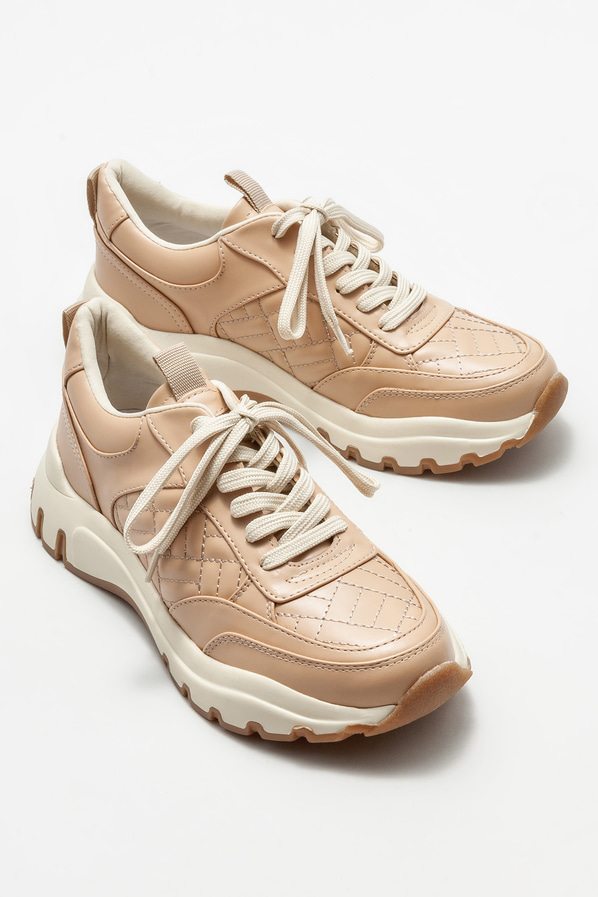 Naturel kadın spor ayakkabı - Elle Shoes