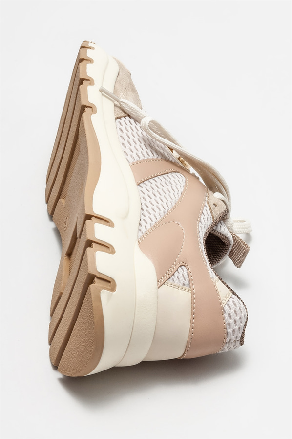 Naturel kadın sneaker - Elle Shoes