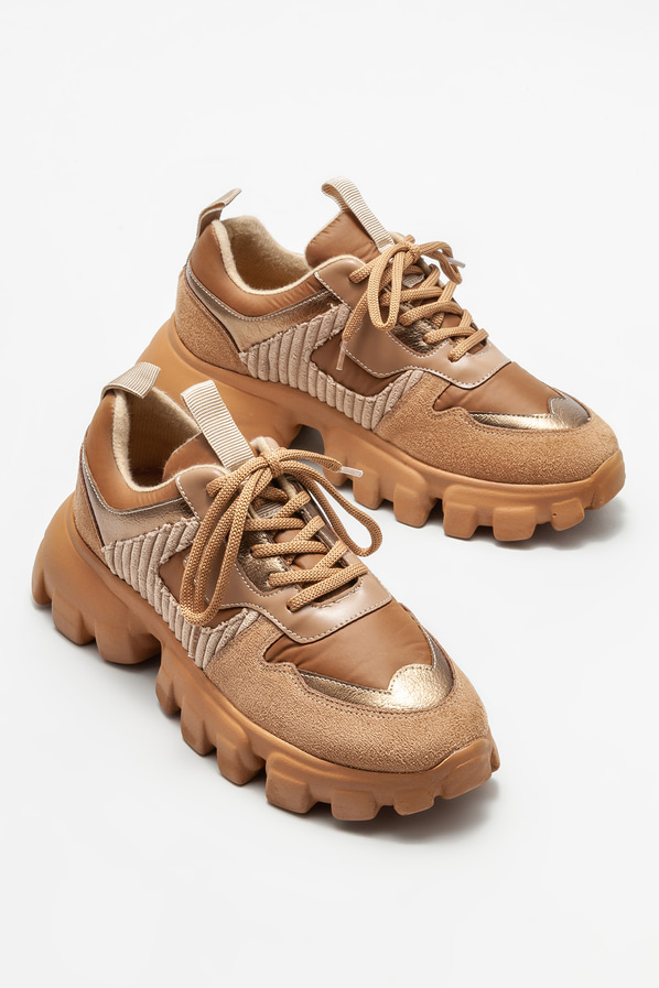 Naturel kadın spor ayakkabı - Elle Shoes