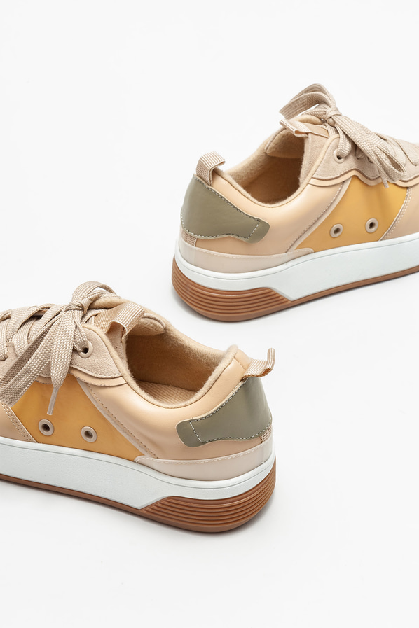 Naturel kadın spor ayakkabı - Elle Shoes