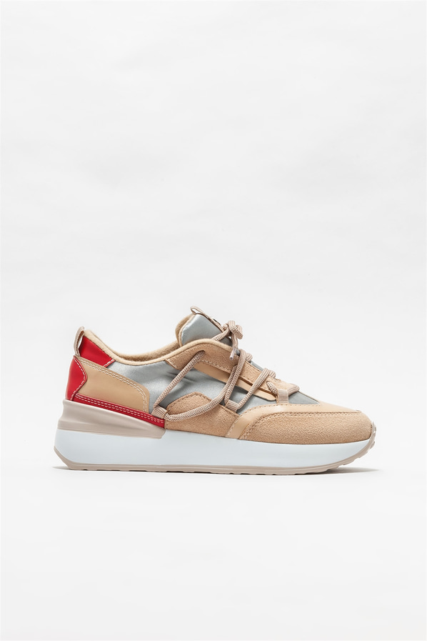 Naturel kadın spor ayakkabı - Elle Shoes