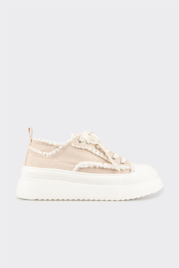 Naturel kadın sneaker - Elle Shoes