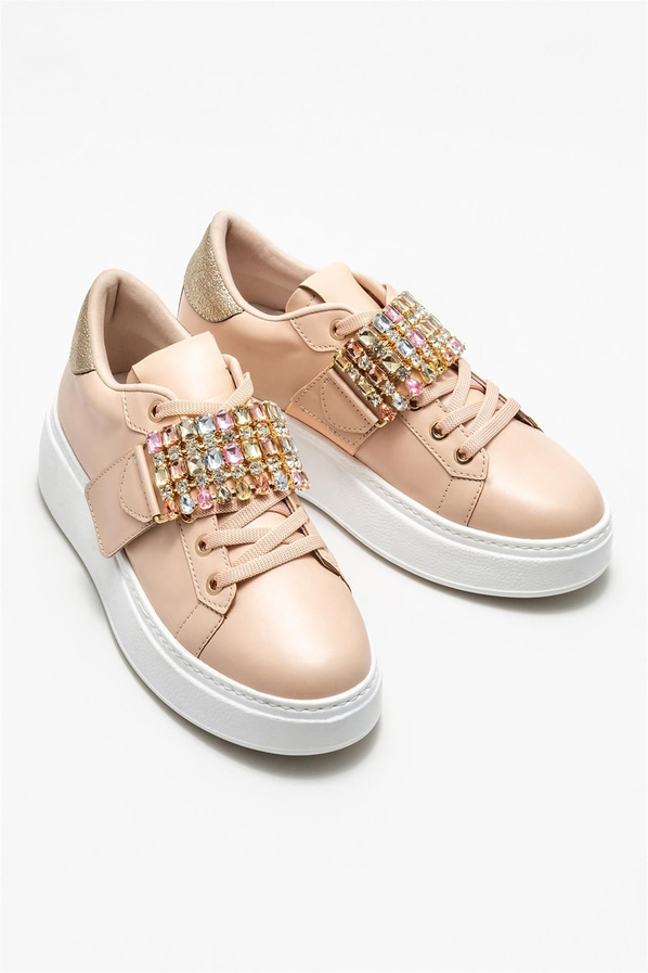 Naturel kadın sneaker - Elle Shoes