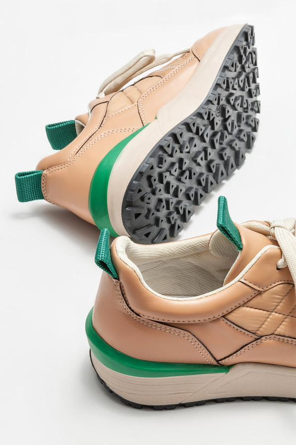 Naturel kadın spor ayakkabı - Elle Shoes