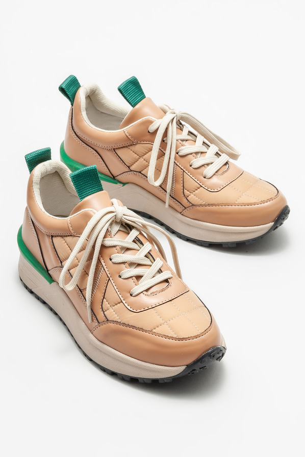 Naturel kadın spor ayakkabı - Elle Shoes