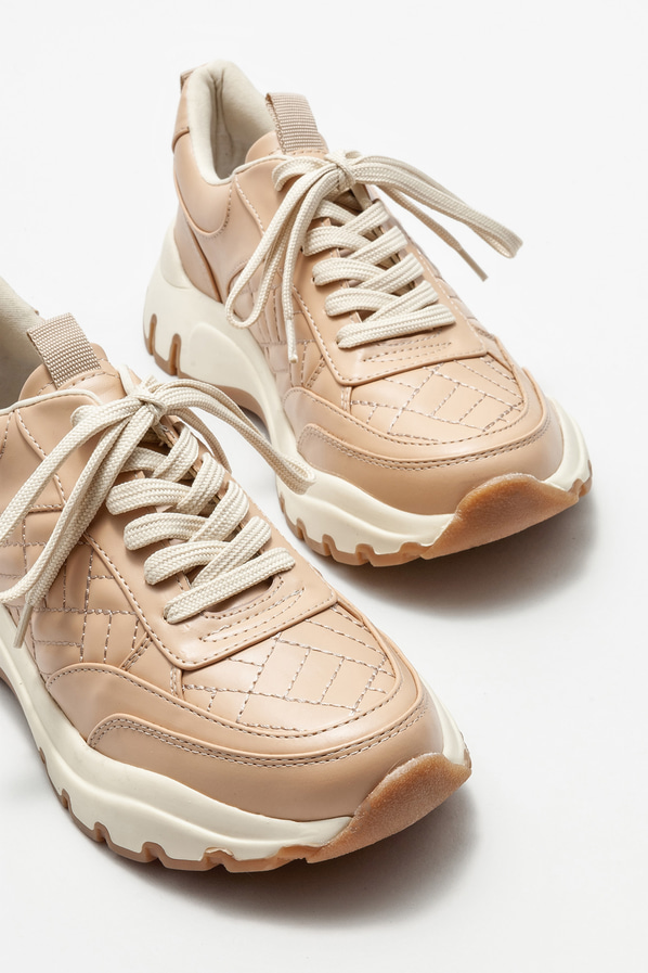Naturel kadın spor ayakkabı - Elle Shoes