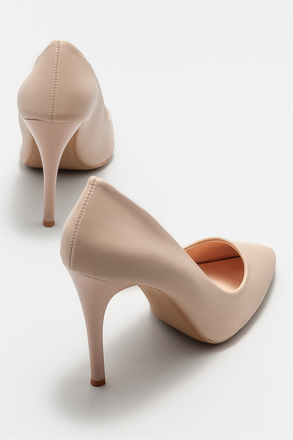 Naturel kadın stiletto - Elle Shoes