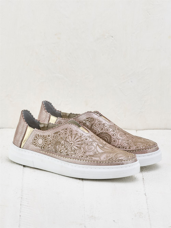 Pudra kadın ayakkabı - Elle Shoes