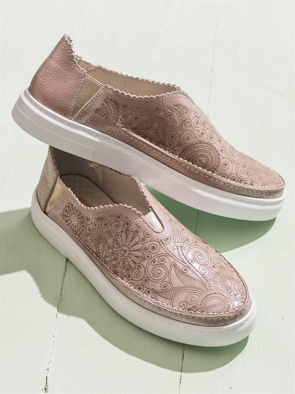 Pudra kadın ayakkabı - Elle Shoes