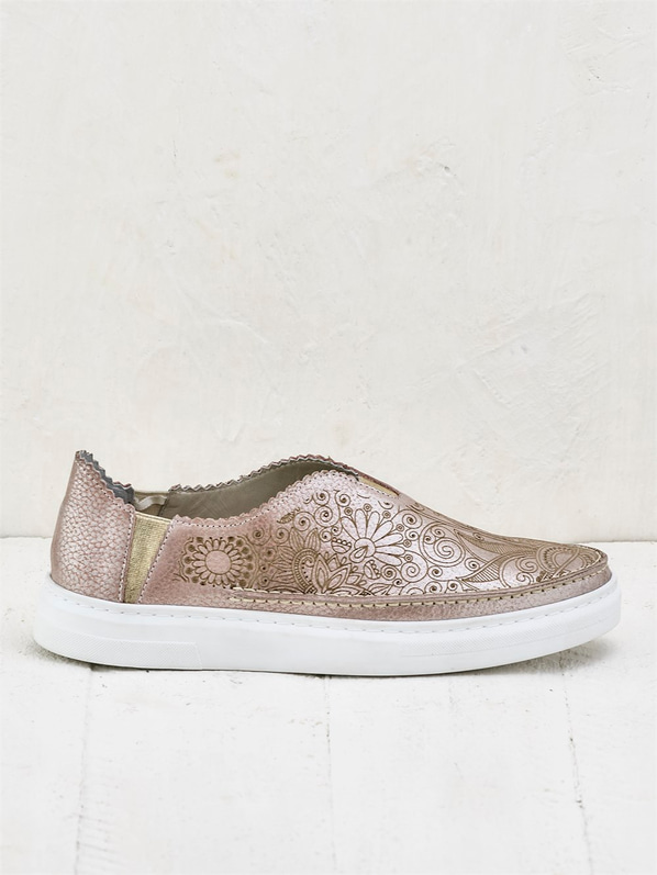 Pudra kadın ayakkabı - Elle Shoes