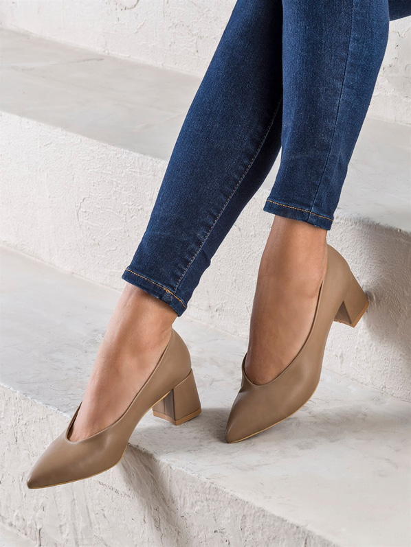 Vizon kadın ayakkabı - Elle Shoes