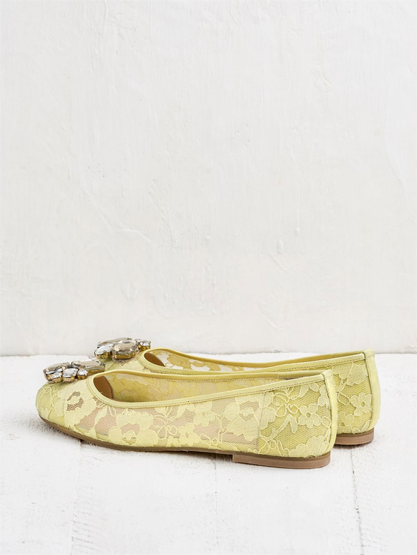 Sarı kadın ayakkabı - Elle Shoes
