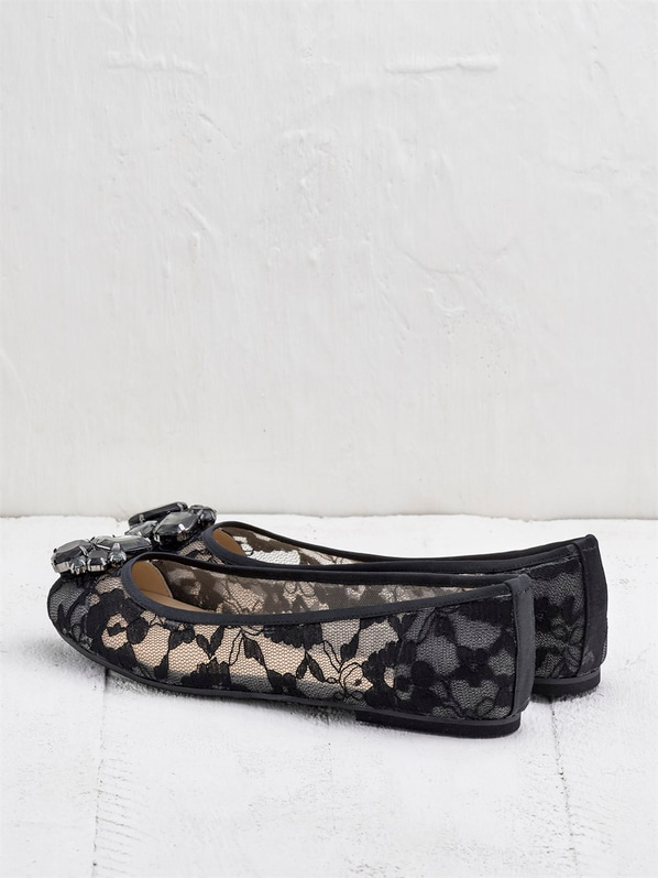 Siyah kadın ayakkabı - Elle Shoes