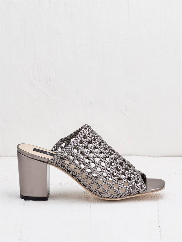 Kurşun kadın terlik - Elle Shoes