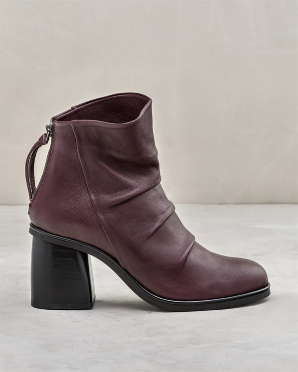 Bordo kadın bot - Elle Shoes