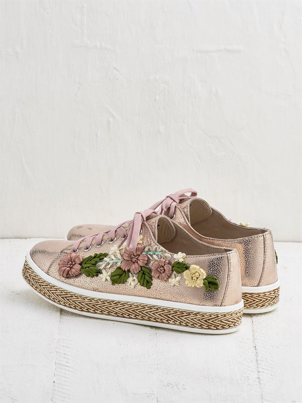 Pudra kadın ayakkabı - Elle Shoes