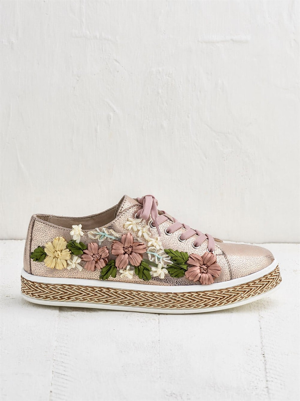 Pudra kadın ayakkabı - Elle Shoes