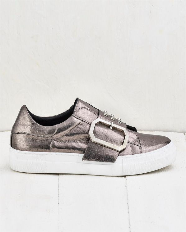 Kurşun kadın ayakkabı - Elle Shoes