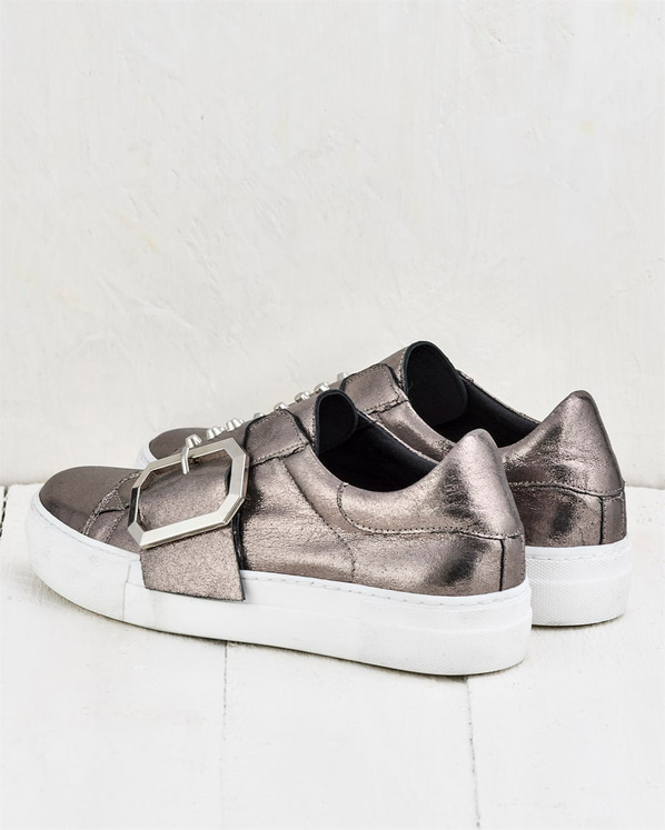 Kurşun kadın ayakkabı - Elle Shoes