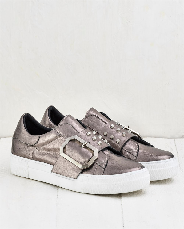 Kurşun kadın ayakkabı - Elle Shoes