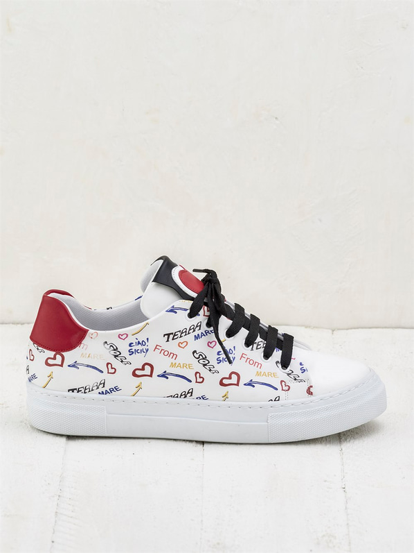 Beyaz kadın ayakkabı - Elle Shoes