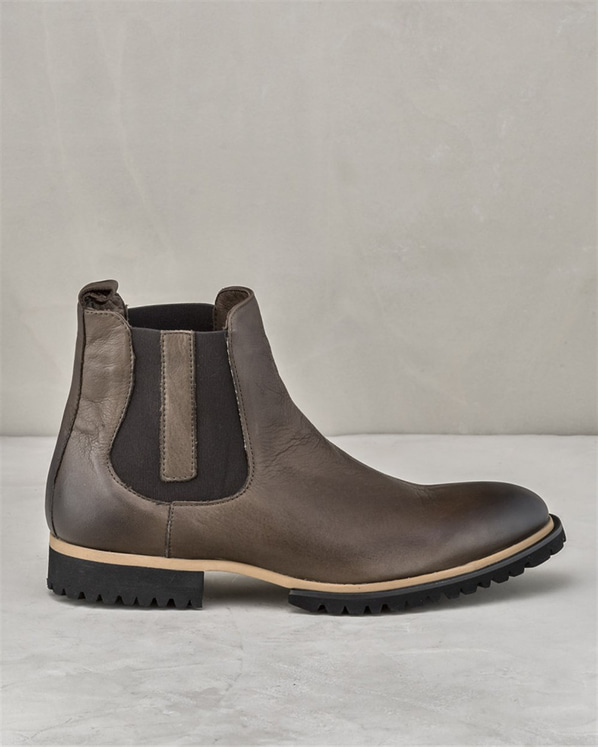 Kahve erkek bot - Elle Shoes