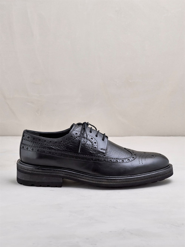 Siyah erkek ayakkabı - Elle Shoes