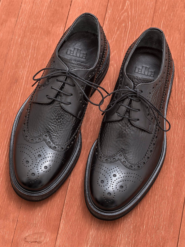 Siyah erkek ayakkabı - Elle Shoes