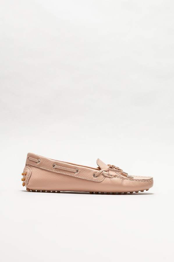 Pembe deri kadın loafer - Elle Shoes