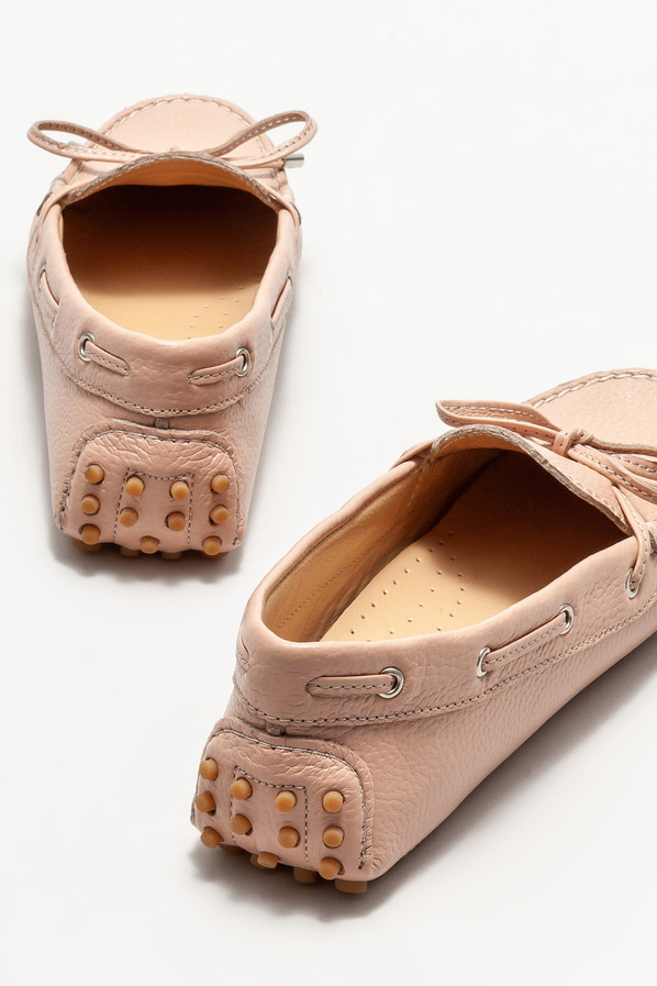 Pembe deri kadın loafer - Elle Shoes