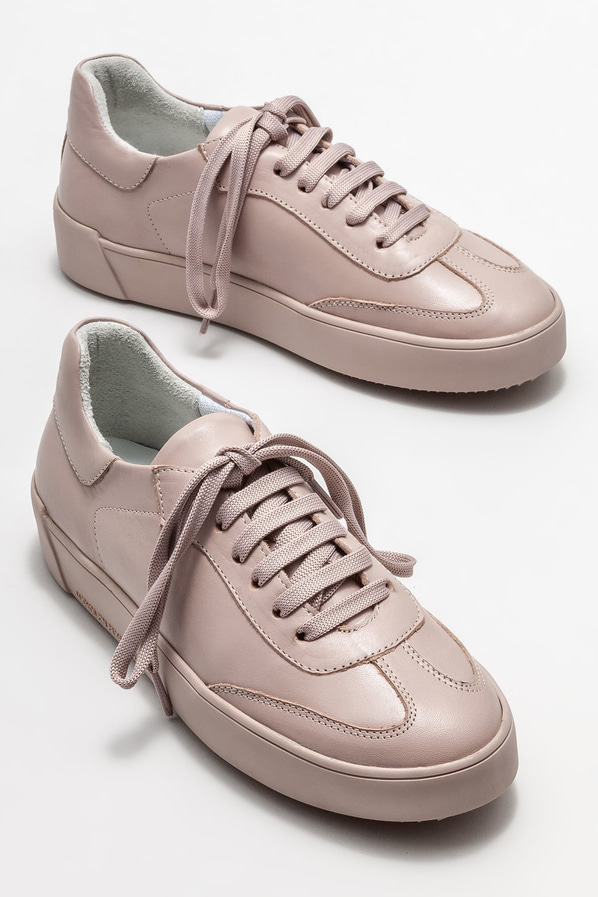 Pembe deri kadın spor ayakkabı - Elle Shoes