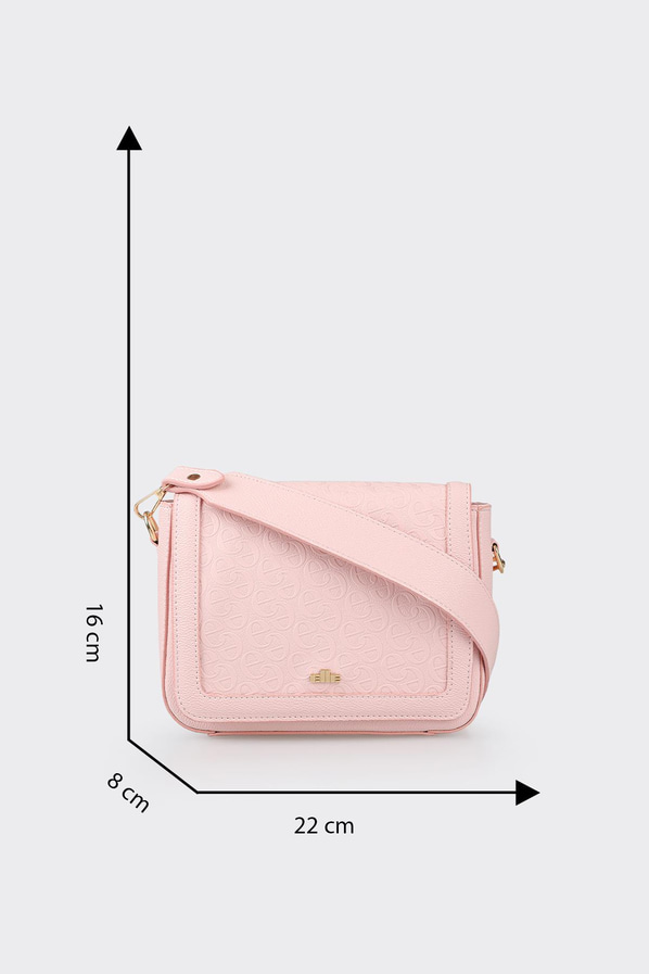 Pembe kadın omuz çantası - Elle Shoes